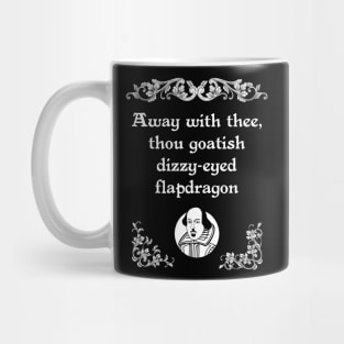 Shakespearean Insult Goatish Dizzy-Eyed Tee Mug